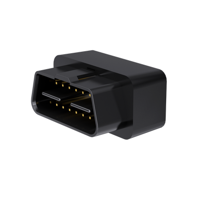 VL505 OBDII Tracker – Side profile showing plug-and-play design